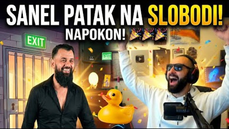 🦆 Amiru drago što je PATAK izašo iz zatvora