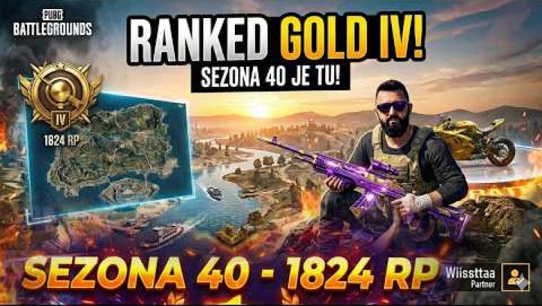 🔥 KRENULA SEZONA 40 🏅 Ranked Mečevi i PRVI RANK (Gold IV)