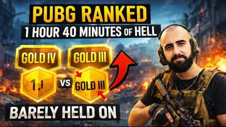 PUBG RANKED I DALJE PAKAO! 💀 1h 40min Borbe za Gold 3