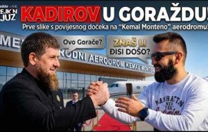 😱 BREJK'N NJUZ: RAMZAN KADIROV sletio na međunarodni ajrodrom "Kemal Monteno"