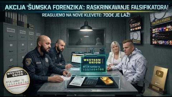 🚨 ŠUMSKA FORENZIKA: Raskrinkali smo LAŽNU uplatnicu od 700€