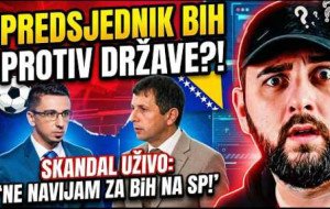 😱 Želi biti predsjednik, a NE NAVIJA za BiH na Svjetskom prvenstvu?!