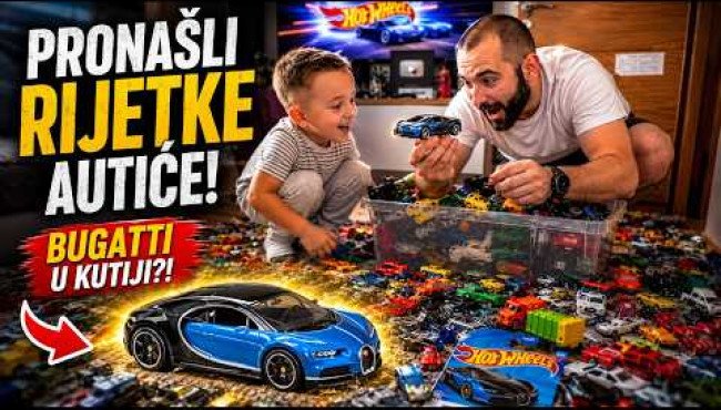 PRONAŠLI RIJETKE AUTIĆE U KUTIJI 🚗 Bugatti Hot Wheels