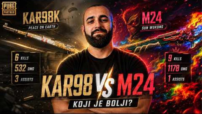 🔥 KAR98K vs M24: Koji Snajper Je BOLJI? 9 Kills - 1178 DMG