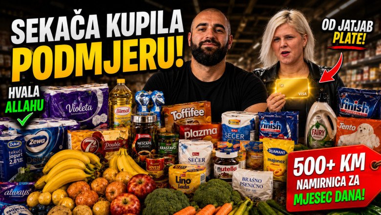 🛍️ SEKAČA KUPILA PODMJERU, HVALA ALLAHU