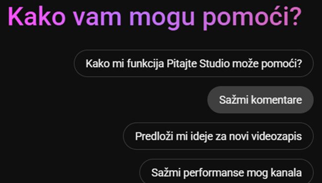 Analiza zajednice pomoću vještačke inteligencije: Kako publika vidi YouTube kanal Wiissttaa?