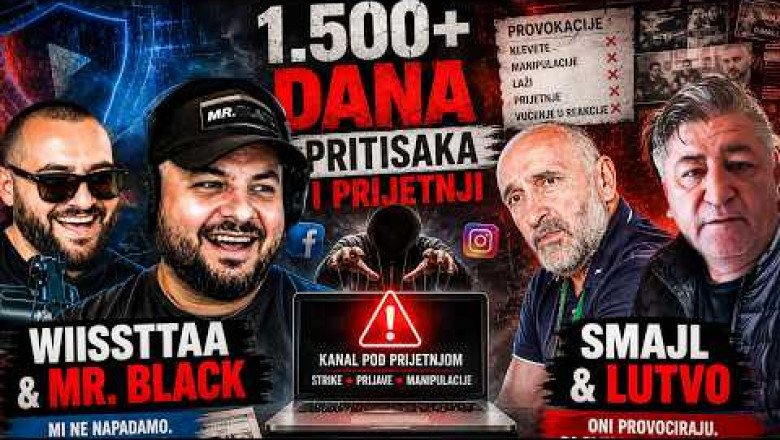 😵‍💫 Mr. Black i Wiissttaa PROTIV Manipulacija i Digitalnog Pritiska