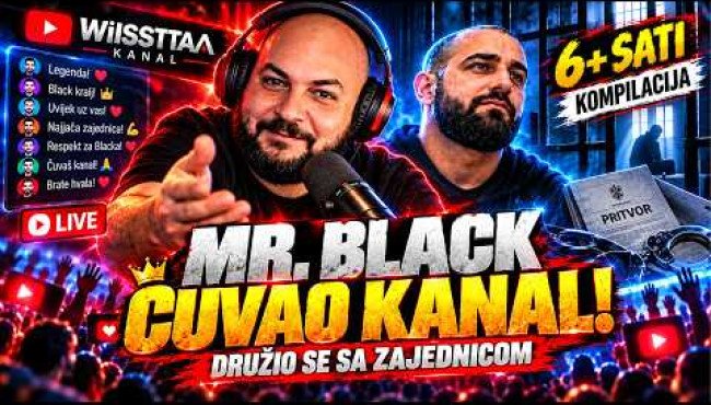 ❤️ KAKO JE MR. BLACK ČUVAO MOJ KANAL