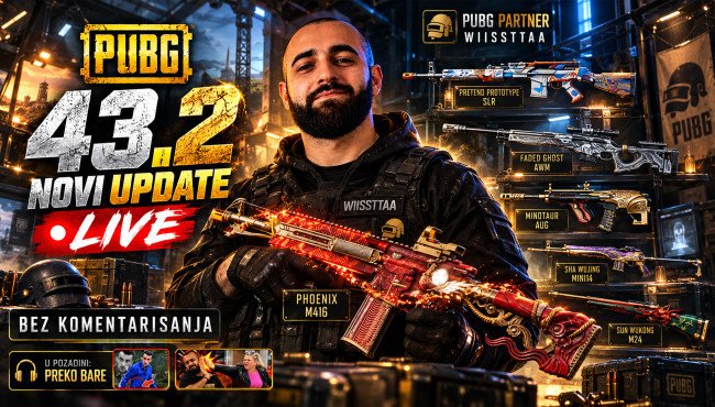 🔥 @PUBG 43.2 LIVE | No commentary 🎧 @PREKOBARE2.0